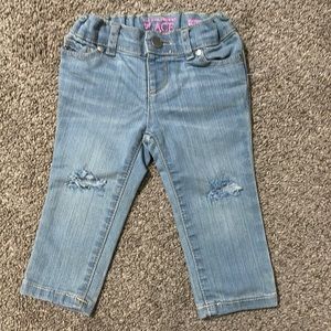 Baby distressed jeans size 9-12 month